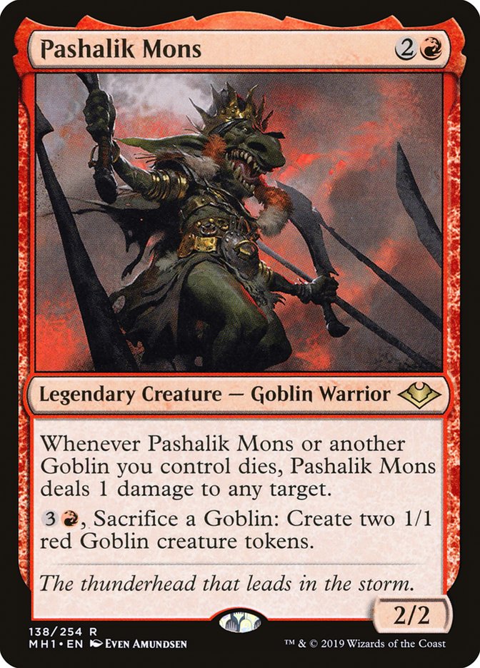Pashalik Mons [Modern Horizons] [Foil]