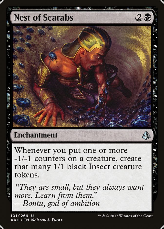 Nest of Scarabs [Amonkhet] [Foil]