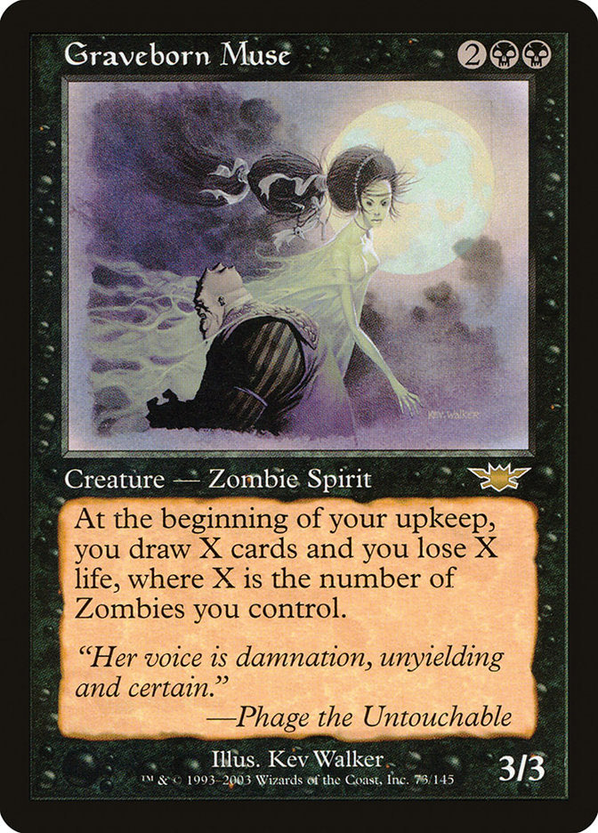 Graveborn Muse [Legions] [Foil]