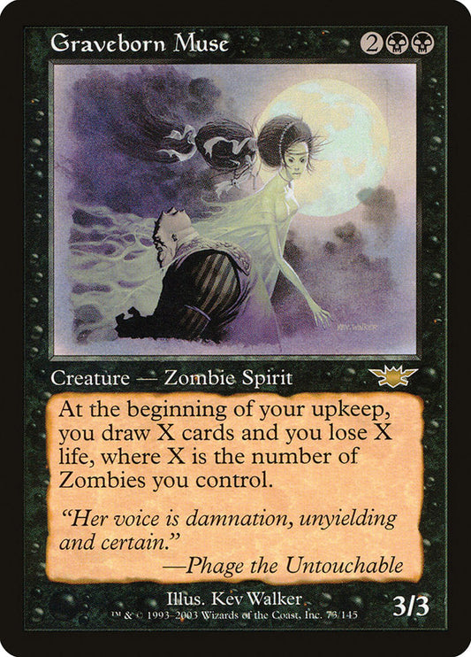 Graveborn Muse [Legions] [Foil]