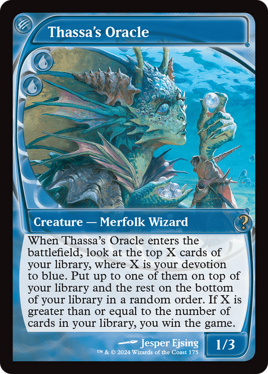 Thassa's Oracle (Future Sight) [Mystery Booster 2] [Foil]