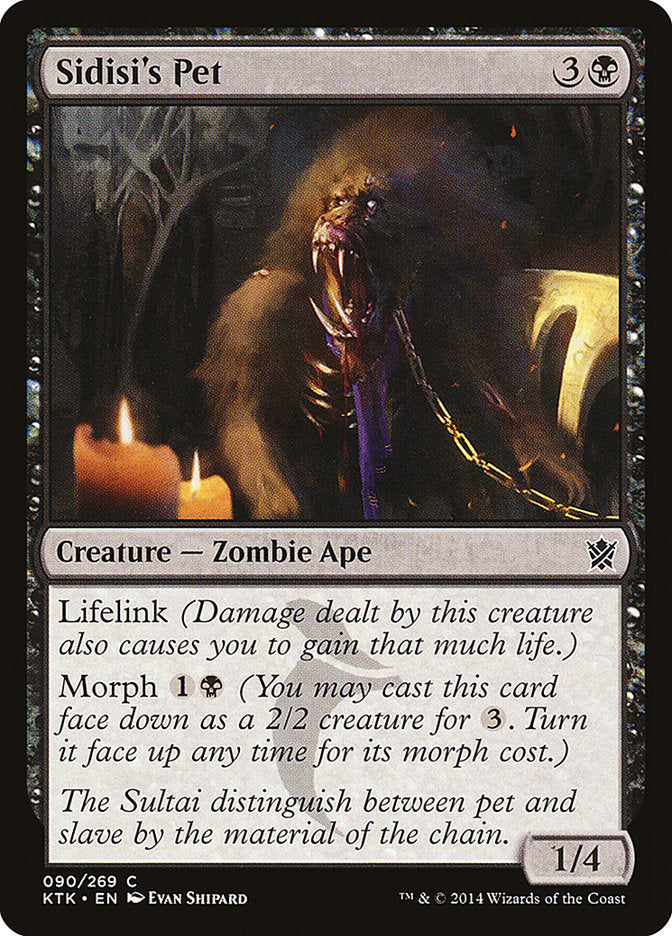 Sidisi's Pet [Khans of Tarkir] [Foil]