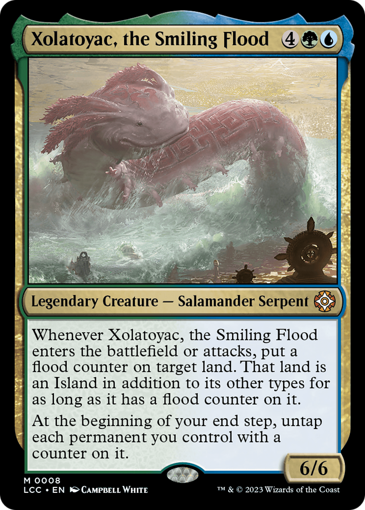 Xolatoyac, the Smiling Flood [The Lost Caverns of Ixalan Commander] [Foil]