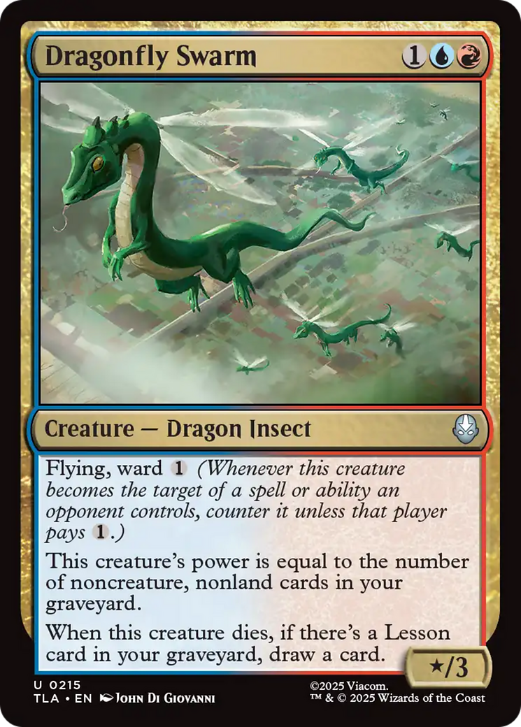 Dragonfly Swarm [Avatar: The Last Airbender] [Foil]
