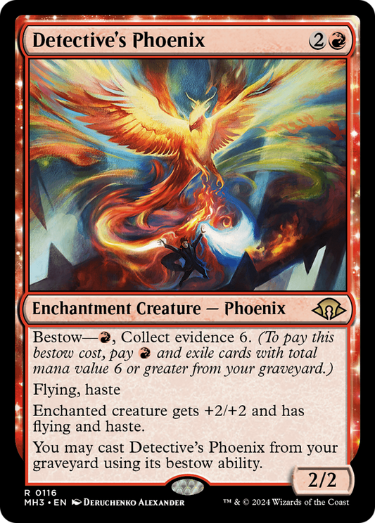 Detective's Phoenix [Modern Horizons 3] [Foil]