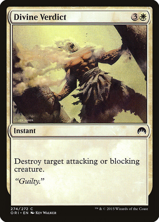 Divine Verdict [Magic Origins] [Foil]