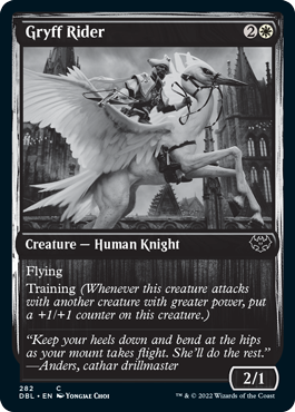 Gryff Rider [Innistrad: Double Feature] [Foil]