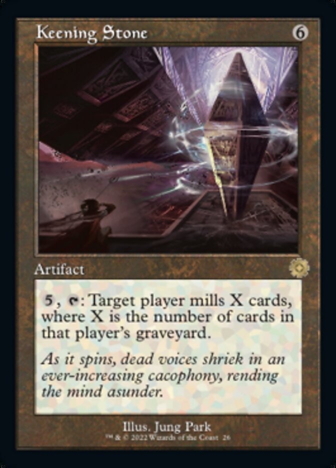 Keening Stone (Retro) [The Brothers' War Retro Artifacts] [Foil]