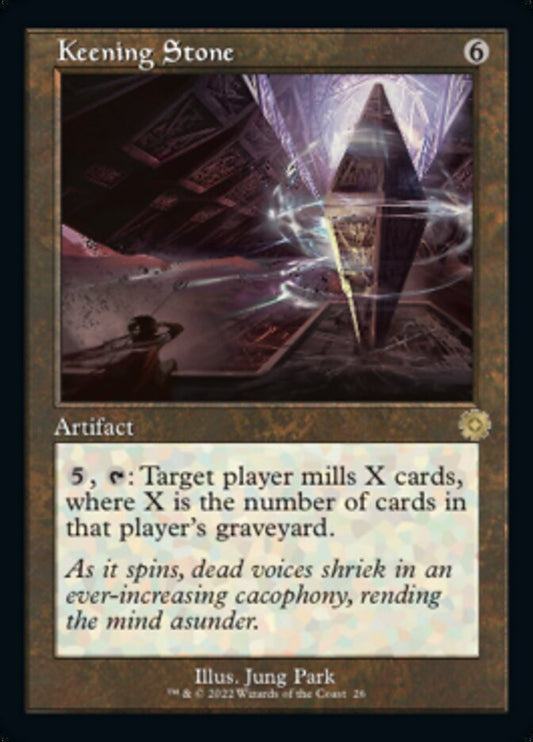 Keening Stone (Retro) [The Brothers' War Retro Artifacts] [Foil]