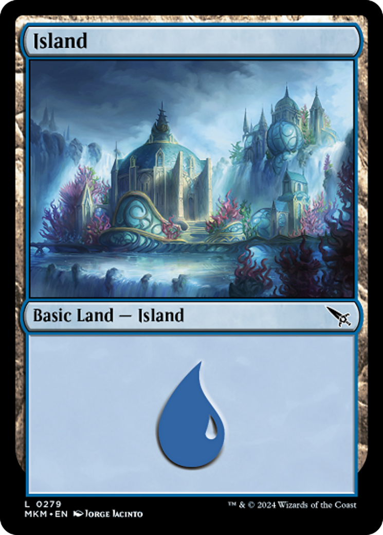 Island (0279) [Murders at Karlov Manor] [Foil]