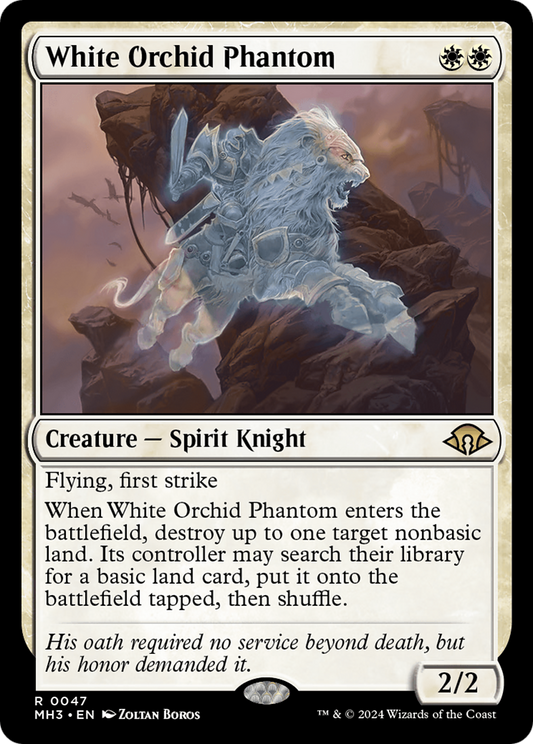 White Orchid Phantom [Modern Horizons 3] [Foil]