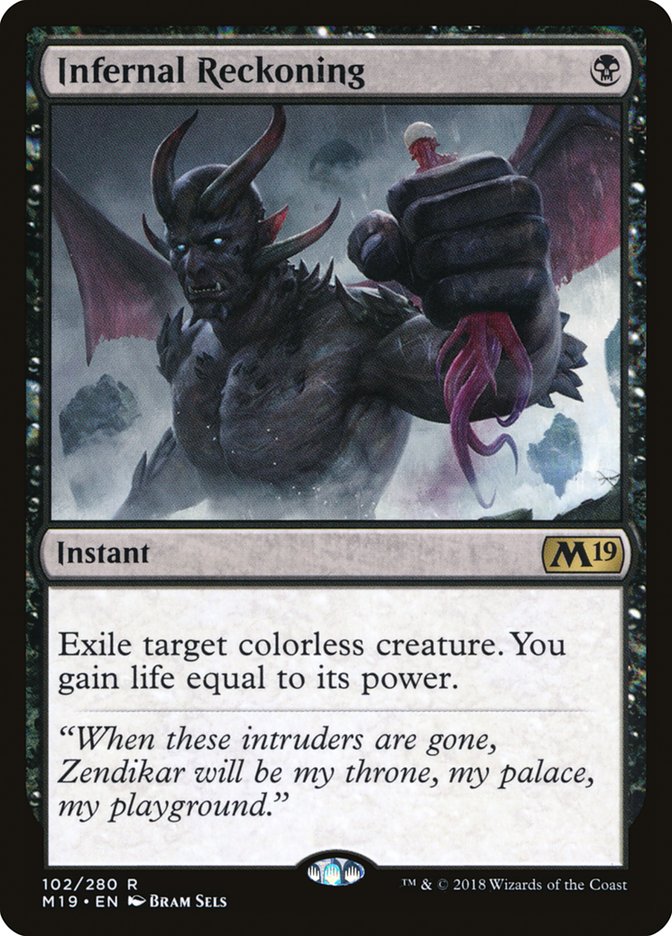 Infernal Reckoning [Core Set 2019] [Foil]