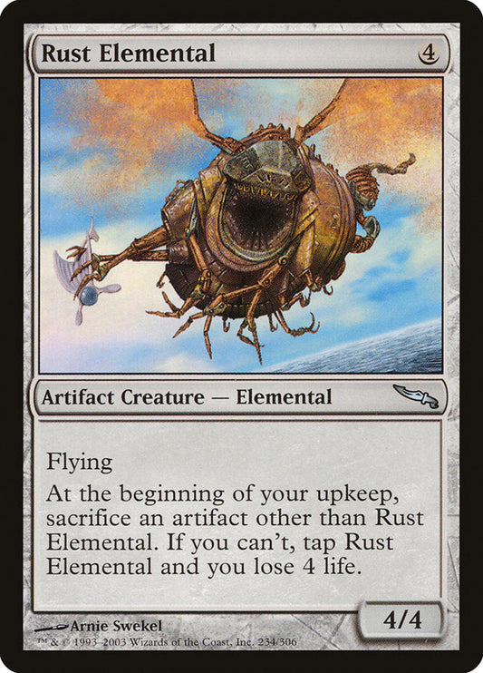 Rust Elemental [Mirrodin] [Foil]