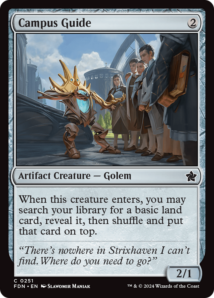 Campus Guide [Foundations] [Foil]