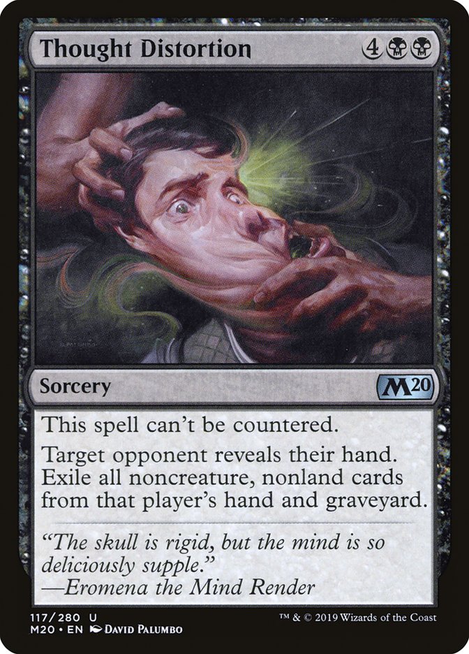Thought Distortion [Core Set 2020] [Foil]