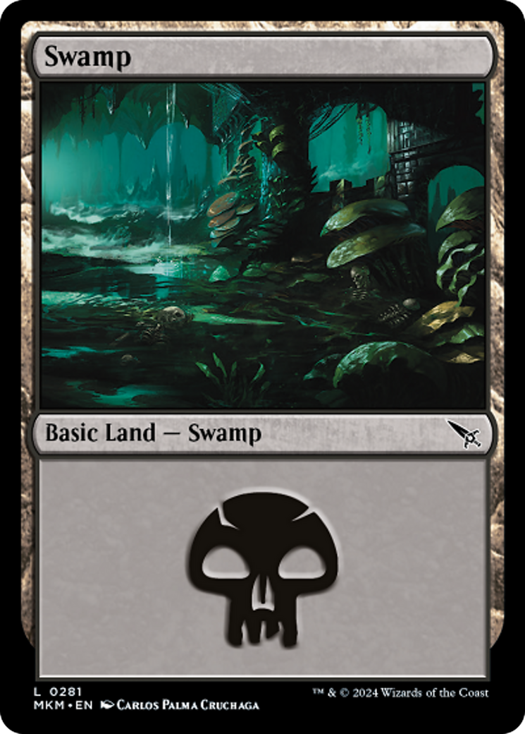 Swamp (0281) [Murders at Karlov Manor] [Foil]