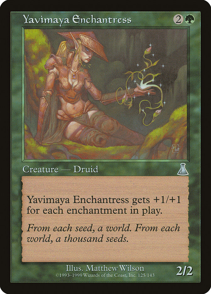 Yavimaya Enchantress [Urza's Destiny] [Foil]