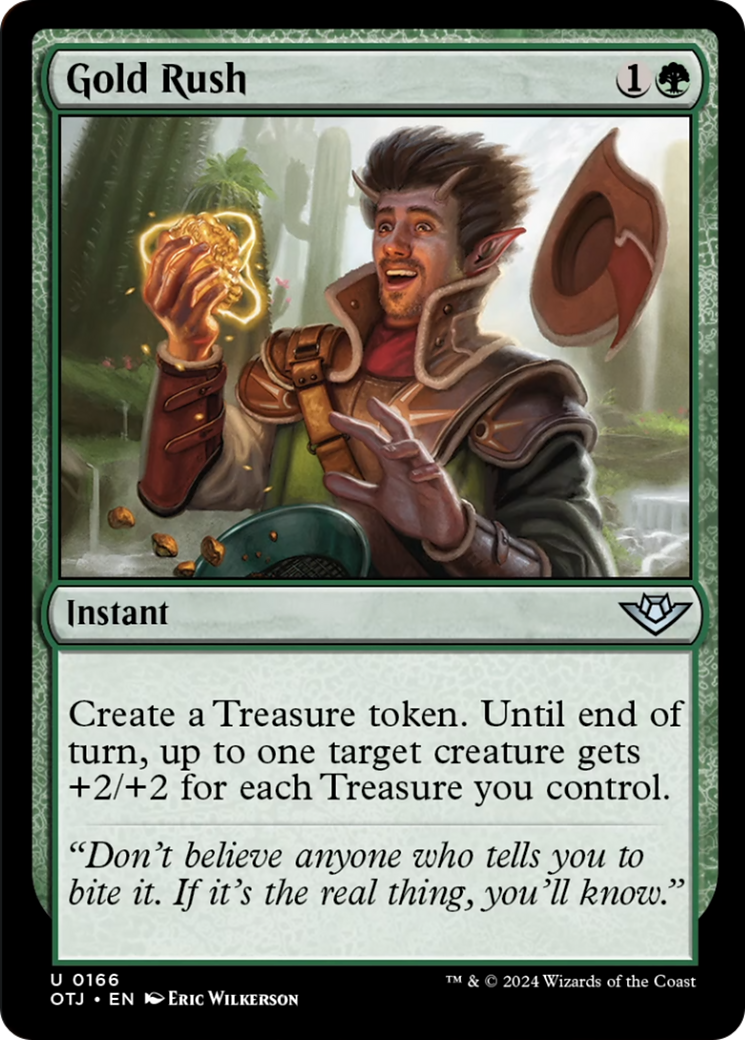 Gold Rush [Outlaws of Thunder Junction] [Foil]