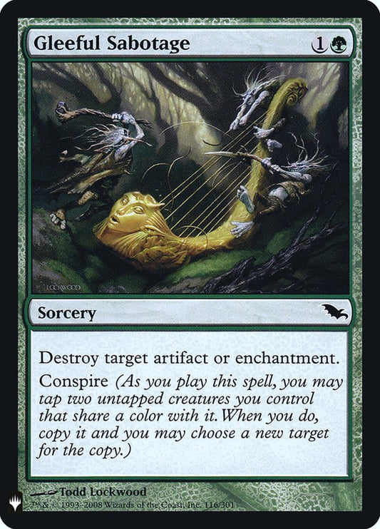 Gleeful Sabotage [Mystery Booster]