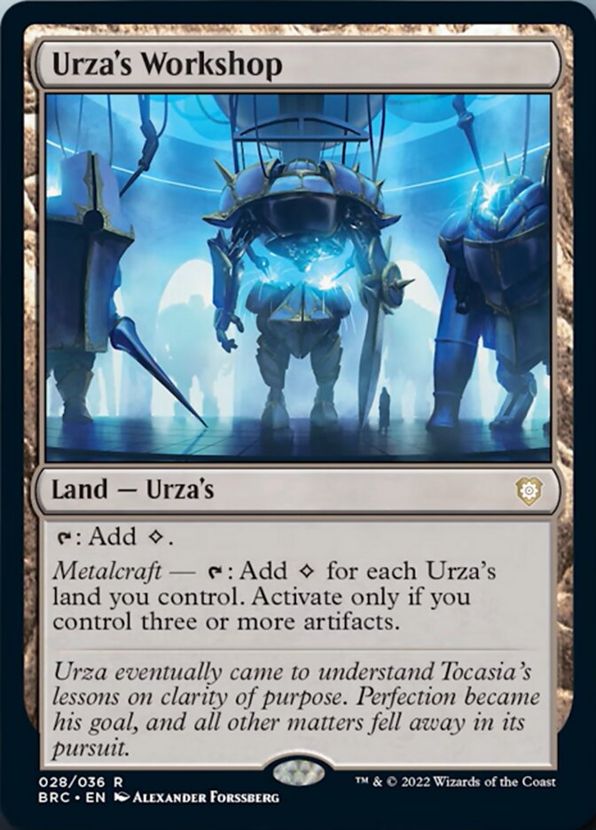 Urza's Workshop [The Brothers' War Commander] [Foil]