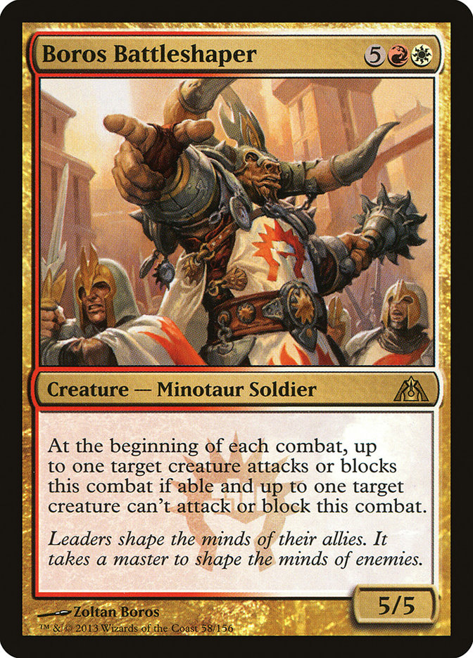 Boros Battleshaper [Dragon's Maze] [Foil]