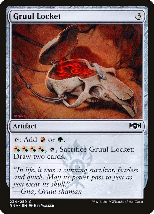 Gruul Locket [Ravnica Allegiance] [Foil]