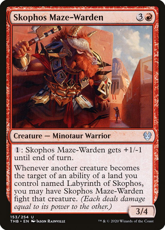 Skophos Maze-Warden [Theros Beyond Death] [Foil]