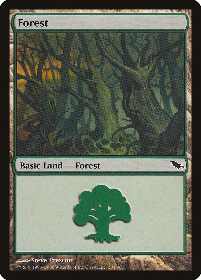 Forest (301) [Shadowmoor] [Foil]