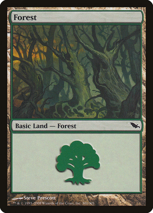 Forest (301) [Shadowmoor] [Foil]