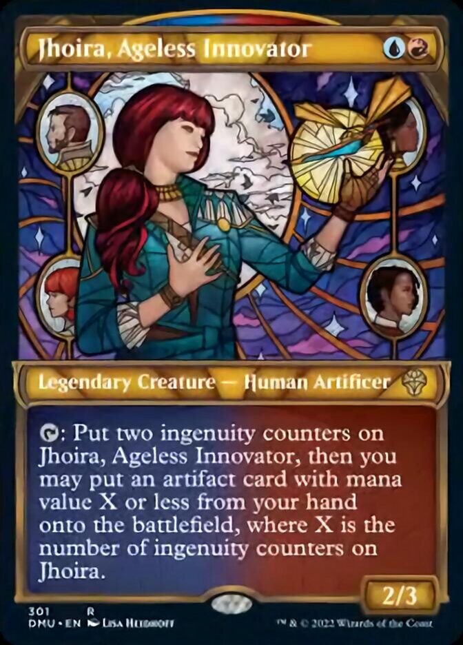 Jhoira, Ageless Innovator (Showcase) [Dominaria United] [Foil]