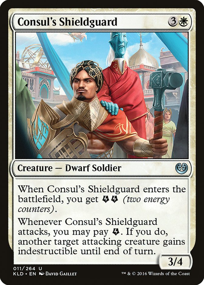 Consul's Shieldguard [Kaladesh] [Foil]