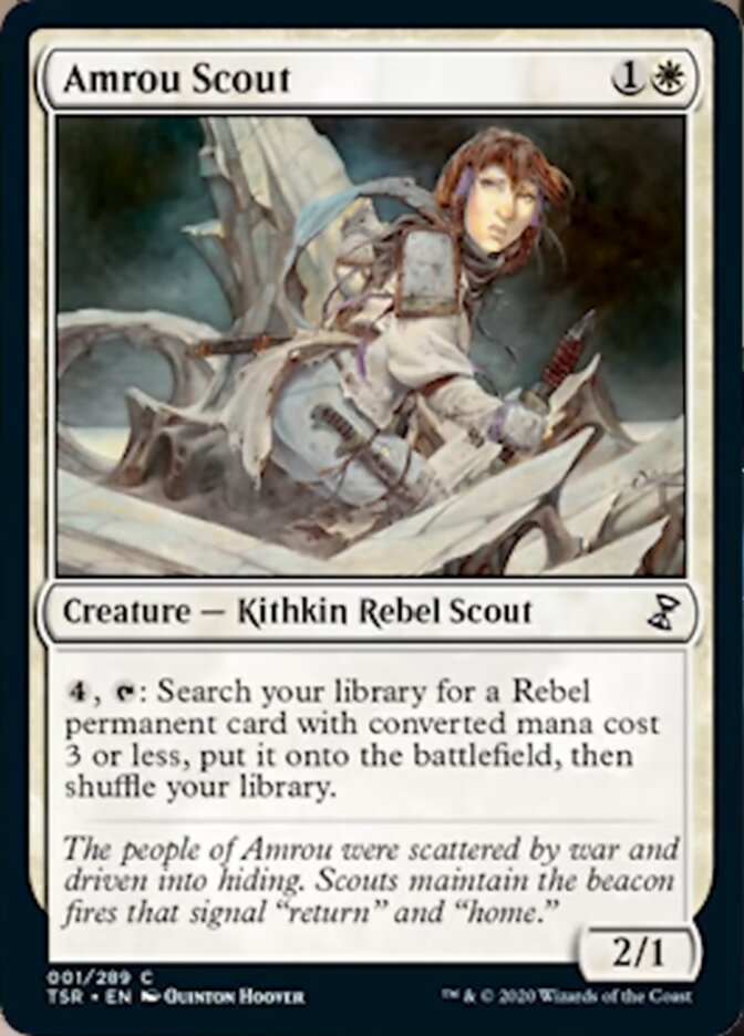 Amrou Scout [Time Spiral Remastered] [Foil]