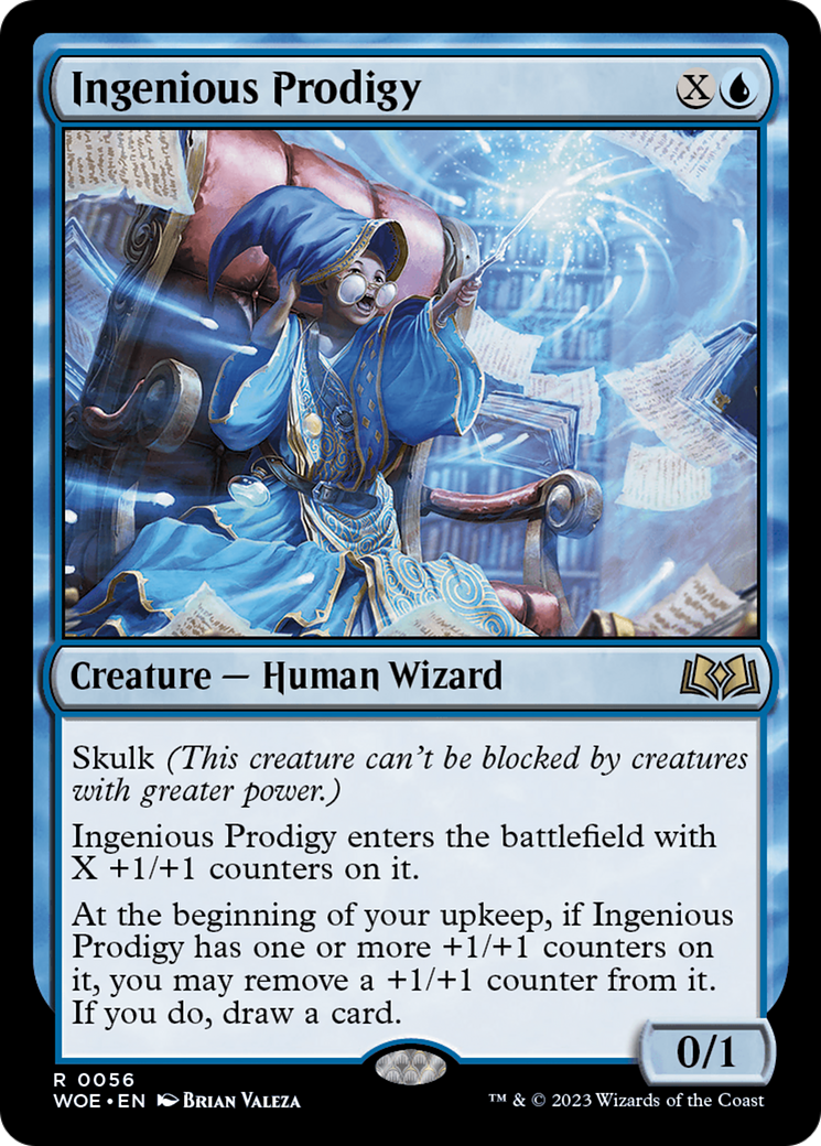 Ingenious Prodigy [Wilds of Eldraine] [Foil]