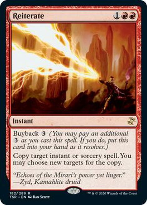 Reiterate [Time Spiral Remastered] [Foil]