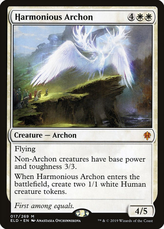 Harmonious Archon [Throne of Eldraine] [Foil]