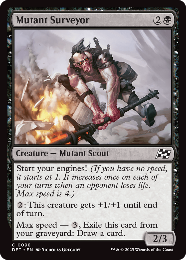 Mutant Surveyor [Aetherdrift] [Foil]