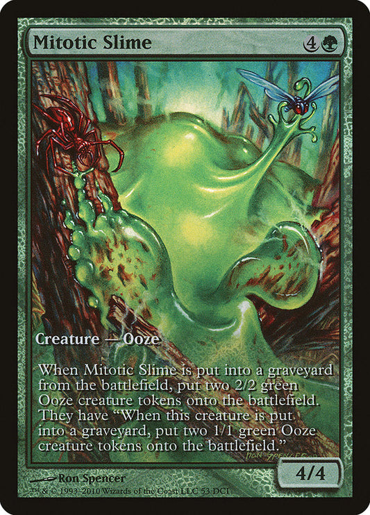 Mitotic Slime (Extended Art) [Core Set 2011 Promos]
