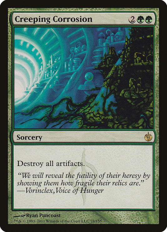 Creeping Corrosion [Mirrodin Besieged] [Foil]