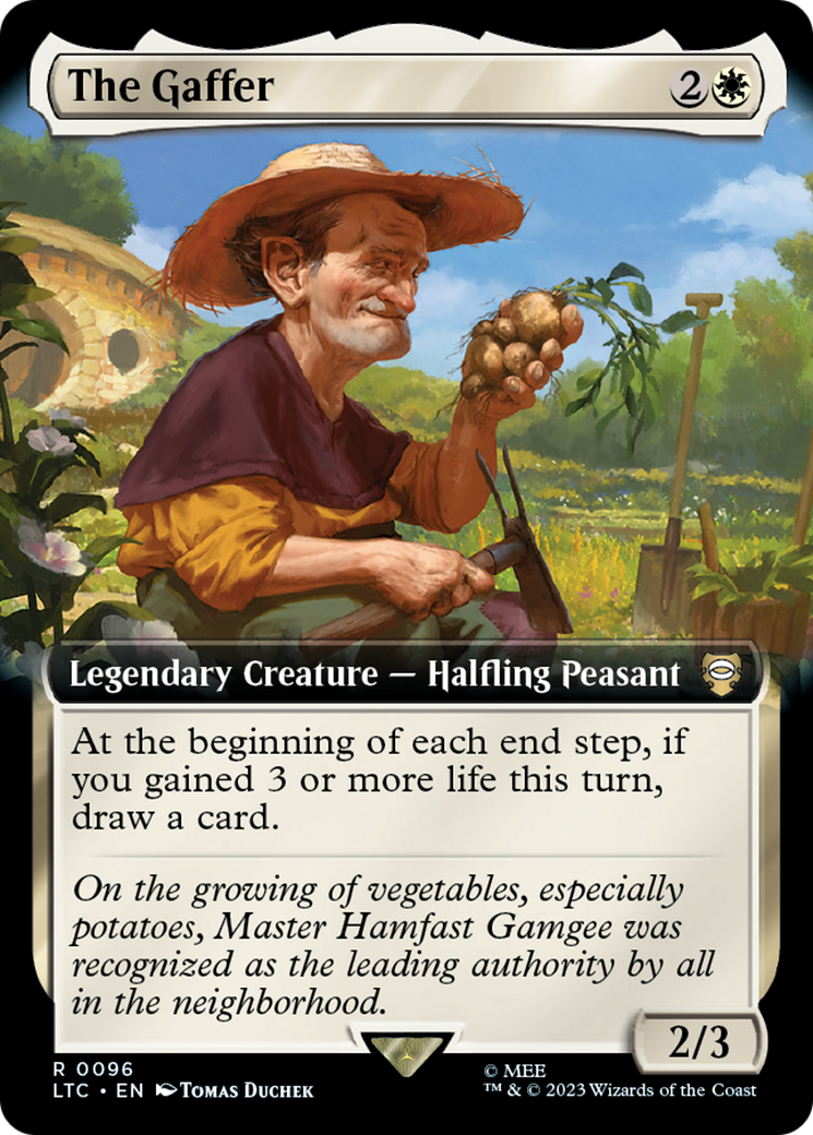The Gaffer (Extended Art) [The Lord of the Rings: Tales of Middle-Earth Commander] [Foil]