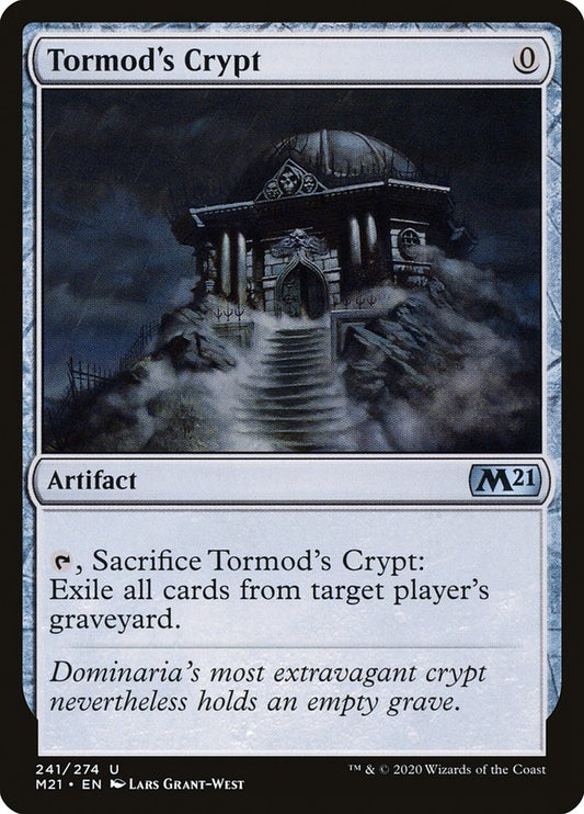 Tormod's Crypt [Core Set 2021] [Foil]