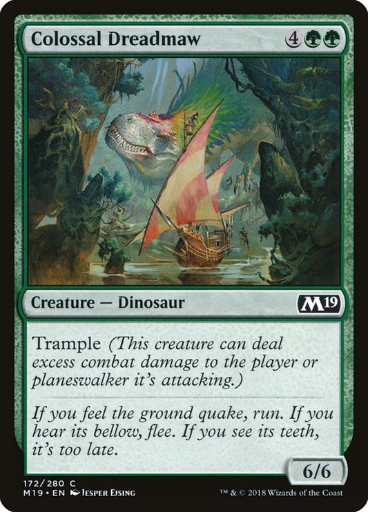 Colossal Dreadmaw [Core Set 2019] [Foil]