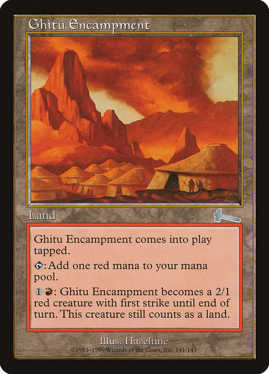 Ghitu Encampment [Urza's Legacy] [Foil]