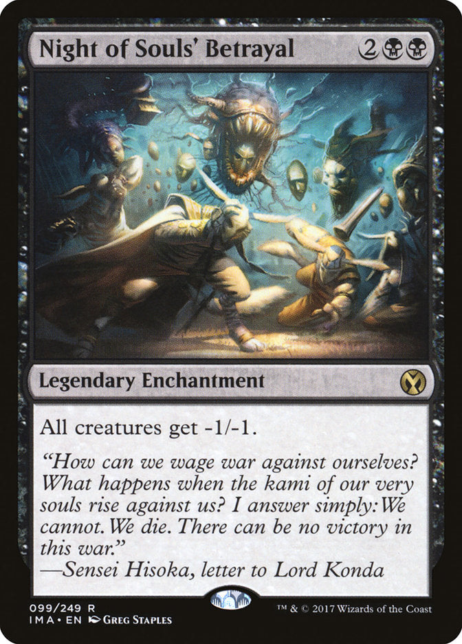 Night of Souls' Betrayal [Iconic Masters] [Foil]
