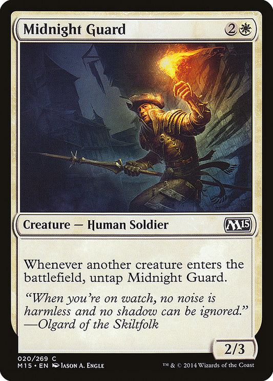 Midnight Guard [Core Set 2015] [Foil]