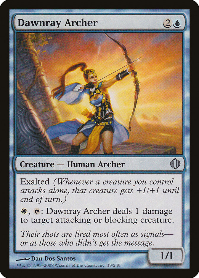 Dawnray Archer [Shards of Alara] [Foil]