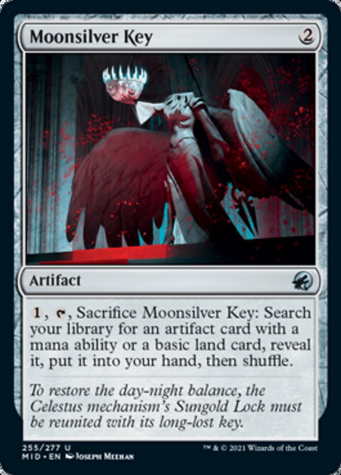 Moonsilver Key [Innistrad: Midnight Hunt] [Foil]