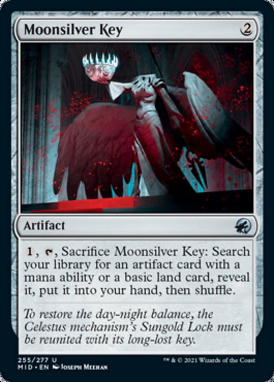 Moonsilver Key [Innistrad: Midnight Hunt] [Foil]