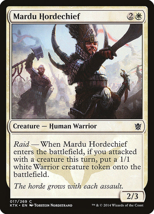 Mardu Hordechief [Khans of Tarkir] [Foil]