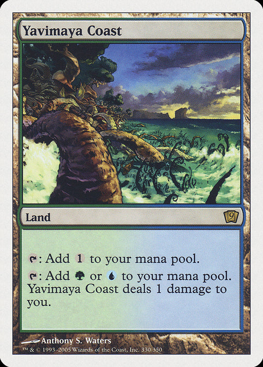 Yavimaya Coast [Ninth Edition] [Foil]