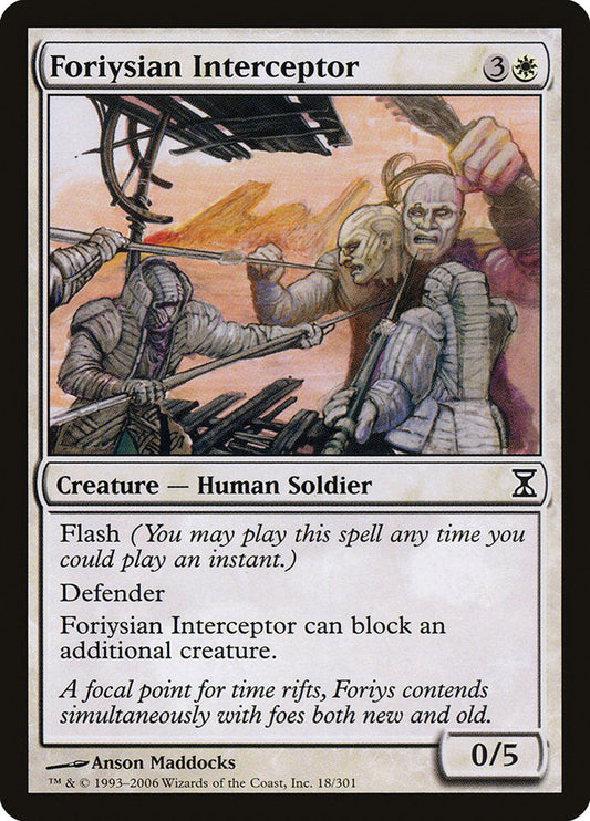Foriysian Interceptor [Time Spiral] [Foil]